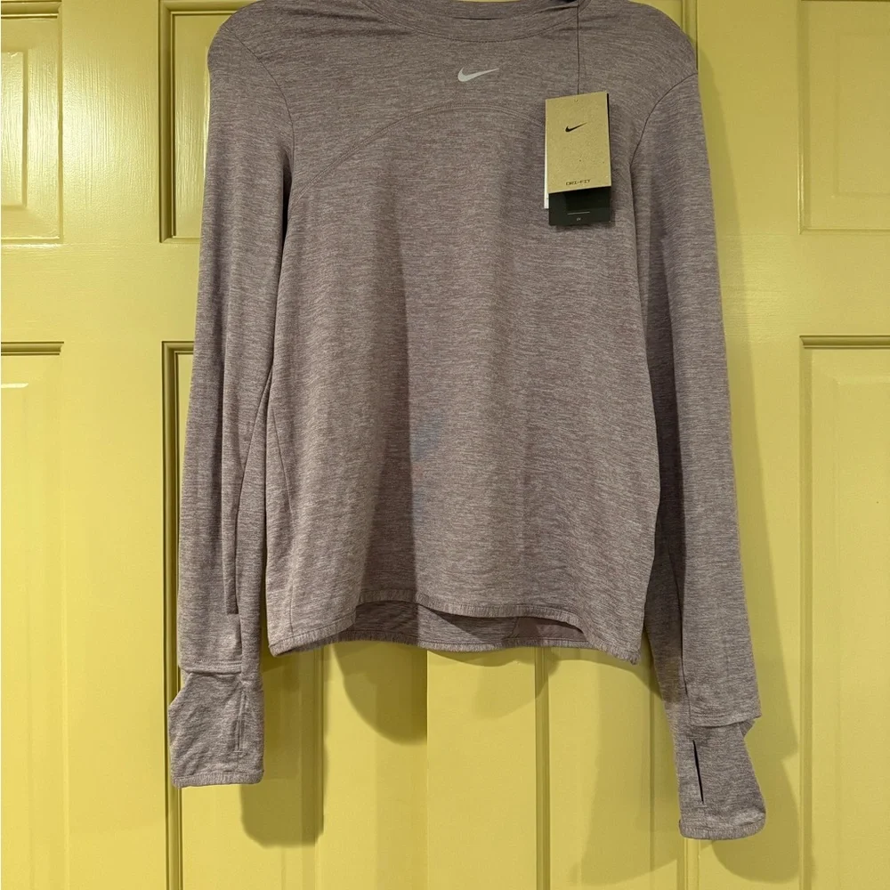 Nike Mauve Long Sleeve Top - Picture 1 of 7